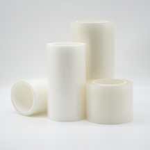 Hualibao PE Embossed Protection Film Transparent Low Tack Adhesive for AB Plastic PET Sheets Glass PMMA Die-cut Process