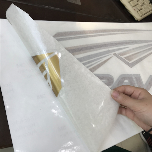 Hualibao self-develop Transfer Paper White/Translucent protective paper low medium high tack Decals die cut Graphics transfer